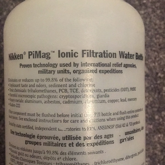 Nikken PiMag Ionic Filtration Water Bottle - Picture 8 of 8